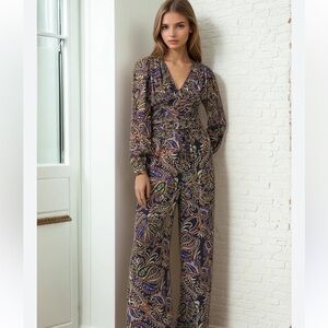 Yumi Kim Mysteria Paisley Wide Leg Pants Size XS